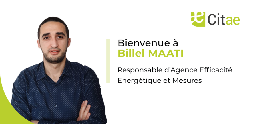 Billel MAATI, nouveau Responsable d’Agence Efficacité Énergétique et Mesures