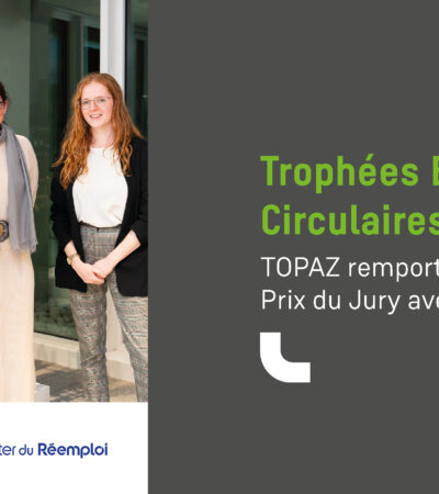 Projet TOPAZ – Citae récompensé lors des Trophées Bâtiments Circulaires