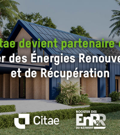 Citae s’engage auprès du Booster des Énergies Renouvelables et de Récupération