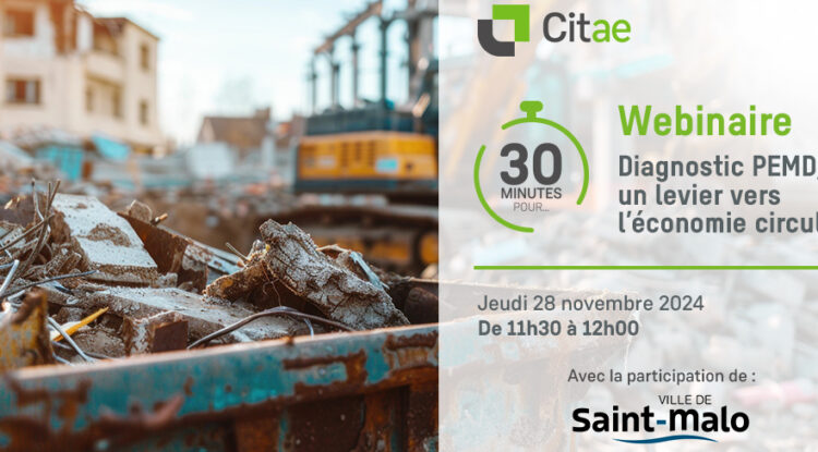 Webinaire 30min : Diagnostic PEMD, un levier vers l’économie circulaire