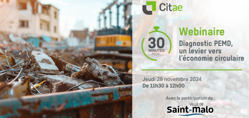 Webinaire 30min : Diagnostic PEMD, un levier vers l’économie circulaire