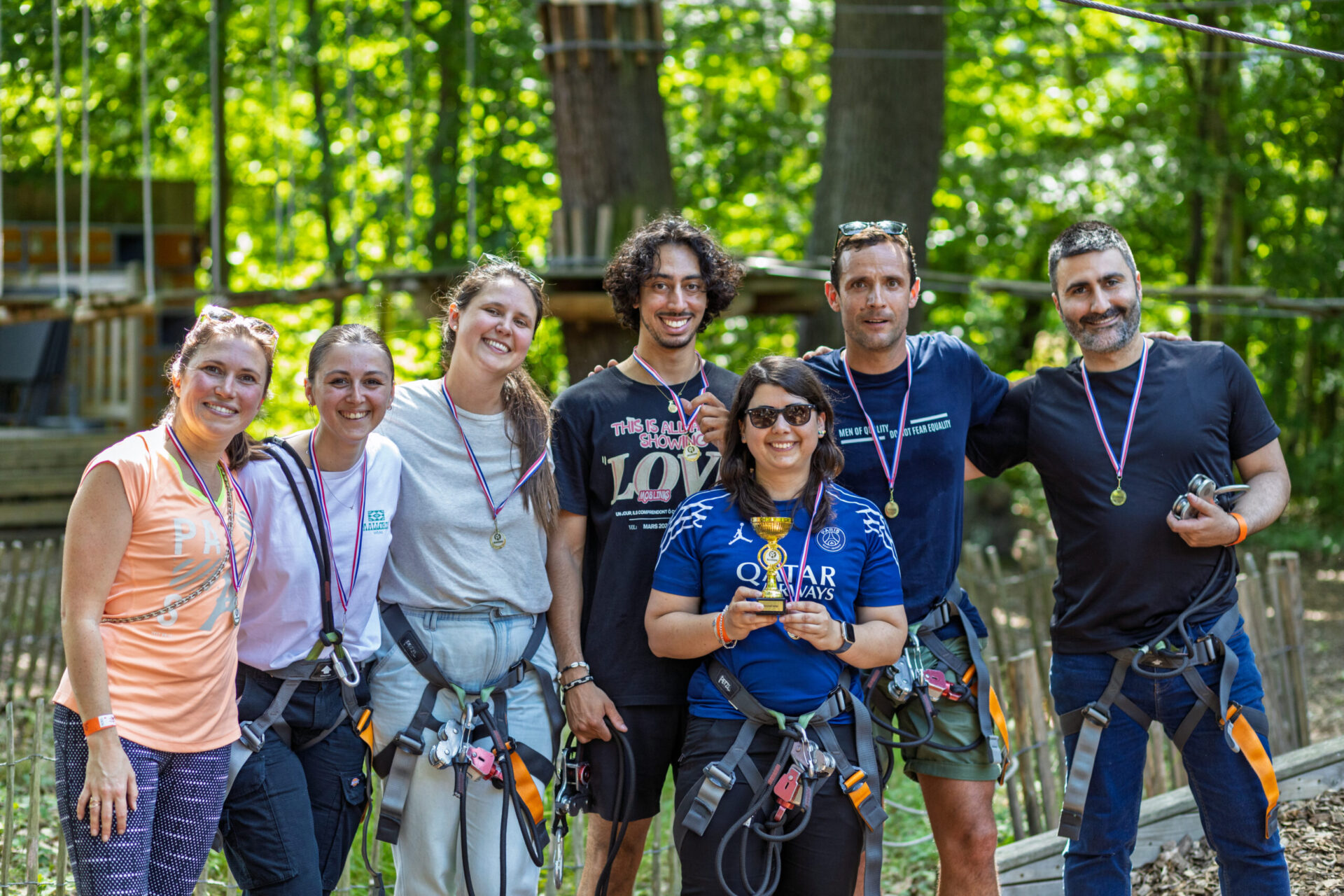 De la réflexion et du sport : une journée de team building 100 % cohésion !