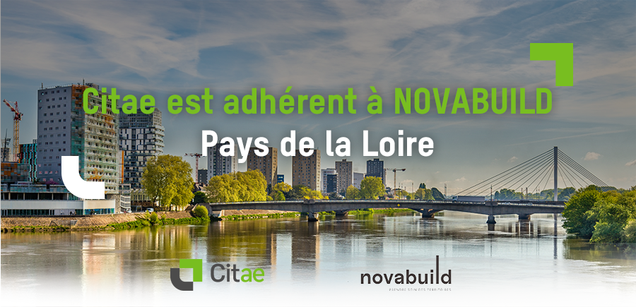 Citae est adhérent à NOVABUILD Pays de la Loire