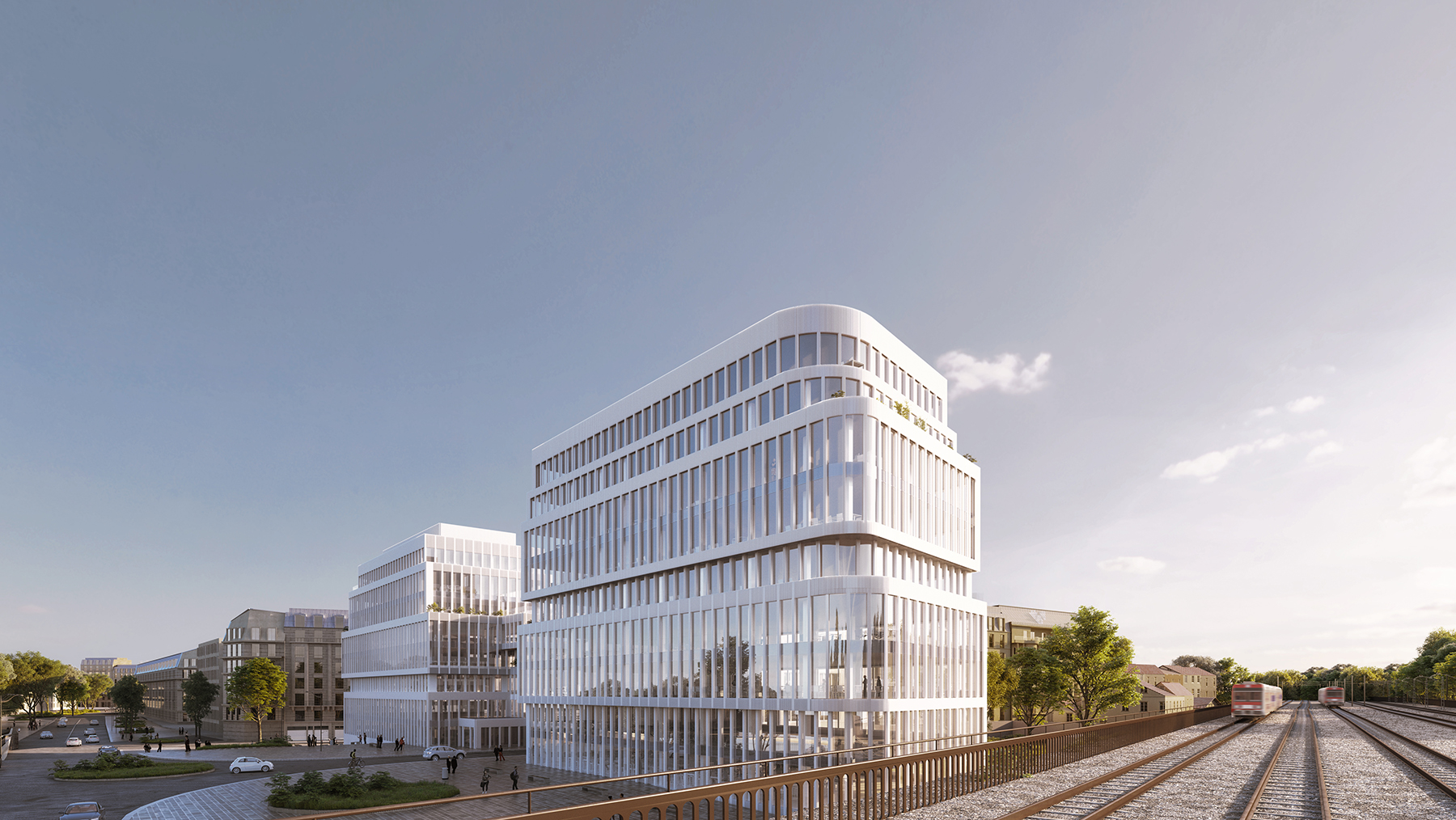 Clichy | Deux immeubles de bureaux certifiés HQE et BREEAM
