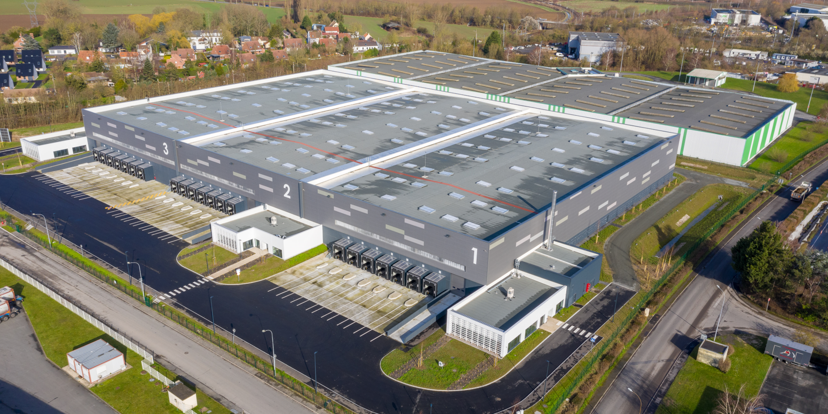Un entrepôt certifié BREEAM Very Good au coeur du plus grand port de Lille