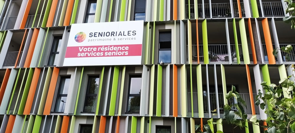 Résidence services senior contemporaine certifiée NF Habitat